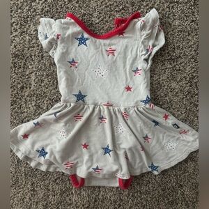 Kyte BABY Red and Blue Star Twirl Dress